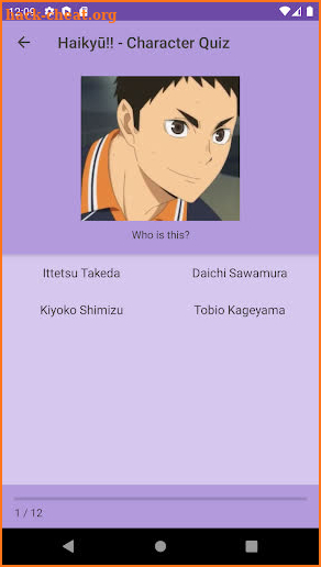 Haikyuu Trivia screenshot