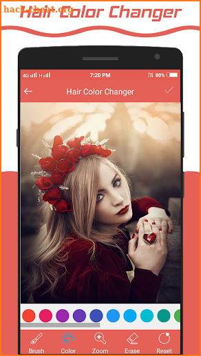 Hair Color Changer screenshot