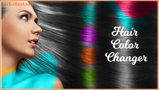 Hair Color Changer Editor screenshot