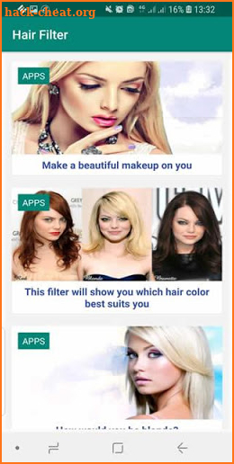 Hair Filter screenshot