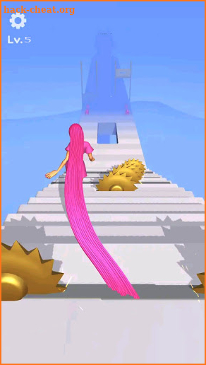 Hair Long Challenge Rush Runner  - Game Hair 3D screenshot