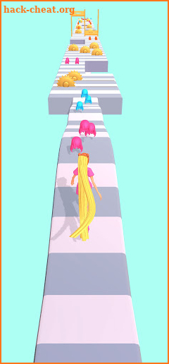 Hair Run Challenge 3D screenshot