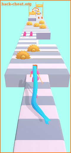 Hair Run Challenge 3D screenshot