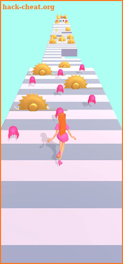 Hair Run Challenge 3D screenshot