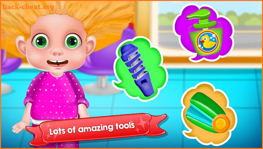 Hair Salon Games for kids - Hair Beauty Salon screenshot