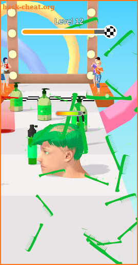 HairCareRun screenshot