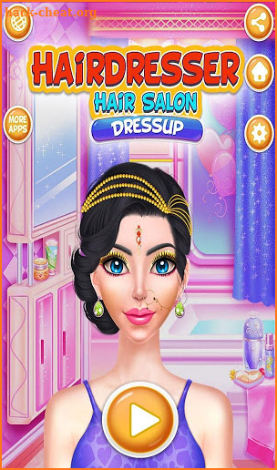 Hairdresser Hair Salon and Best Dressup Free Game screenshot