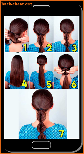 Hairstyle Steps screenshot