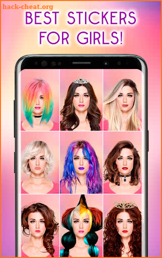 Hairstyles Photo Editor screenshot