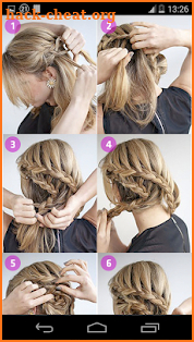 Hairstyles Step by Step 2018 screenshot