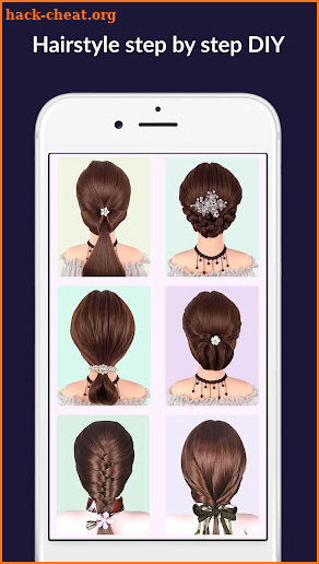 Hairstyles step by step easy,  screenshot