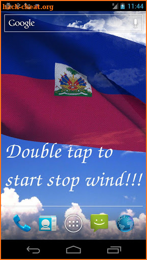 Haiti Flag Live Wallpaper screenshot