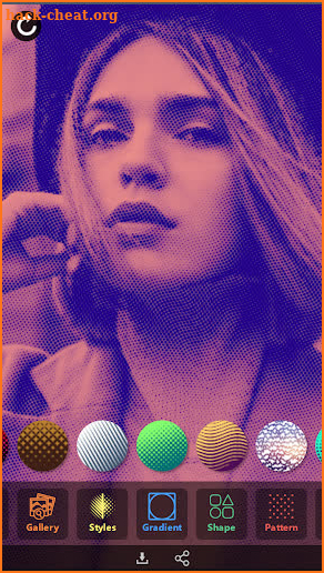 HalftonePix - Halftone Photo Filter screenshot