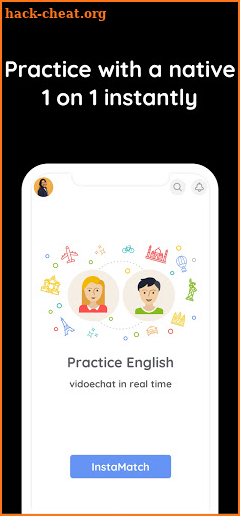 Hallo: Speak English with natives - 24/7! 🤓 screenshot