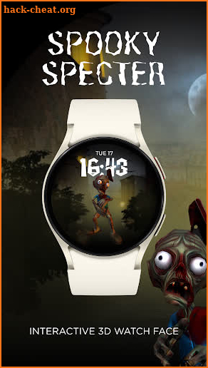 Halloween 3D Watch face screenshot