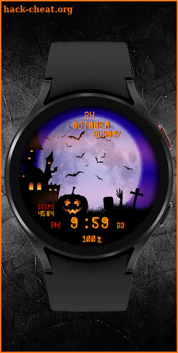 Halloween Animated v2 Watch FACE screenshot