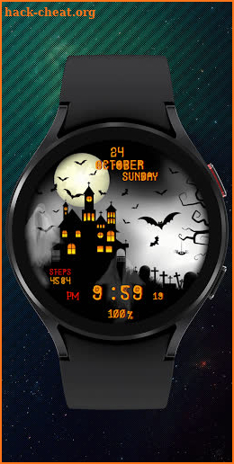 Halloween Animated v2 Watch FACE screenshot