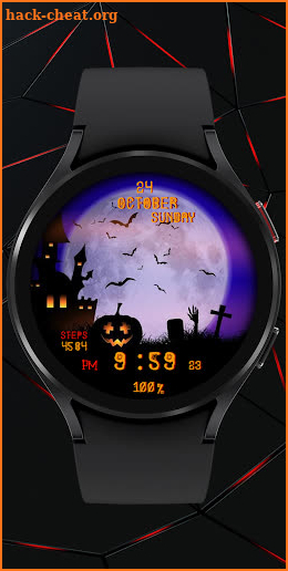 Halloween Animated v2 Watch FACE screenshot