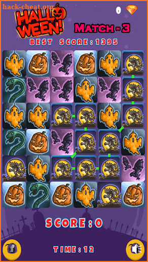 Halloween Connect Match 3 screenshot