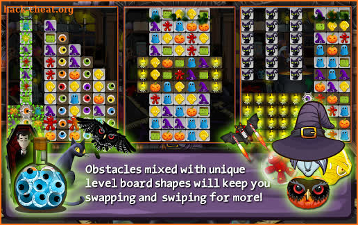 Halloween Drops 5 - Match three puzzle screenshot