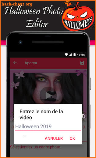 Halloween Editor photo & video screenshot