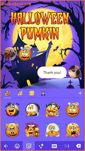 Halloween Emojis Stickers screenshot