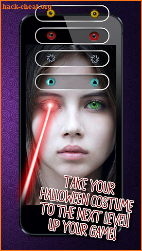 Halloween Eye Contact Lenses App screenshot