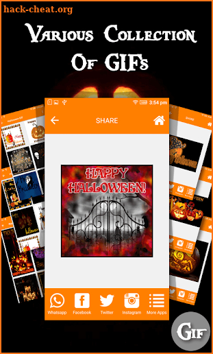 Halloween GIF 2018 : Happy Halloween GIF Images screenshot