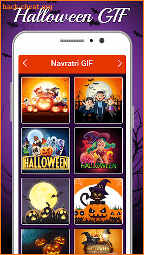 Halloween GIF Greetings & Wishes screenshot