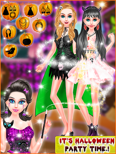 Halloween Girl Costume Party screenshot