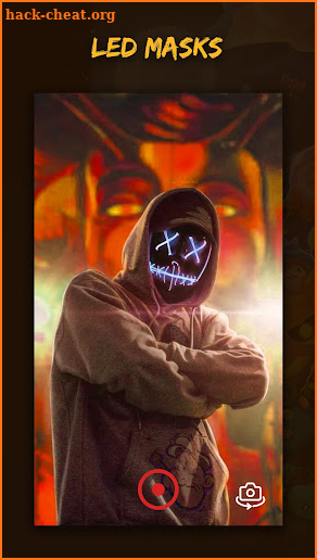 Halloween Light Mask  |  Photo Editor screenshot