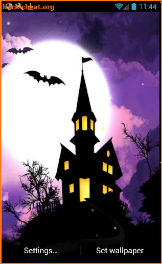 Halloween Live Wallpaper Free screenshot