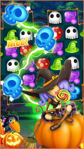 Halloween Magic - Witch Puzzle screenshot