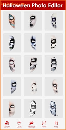 Halloween Makeup Camera screenshot