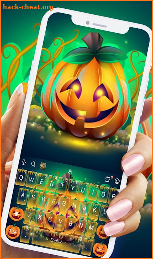 Halloween Night Keyboard Theme screenshot