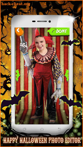 Halloween Photo Editor - Scary screenshot