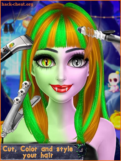 Halloween Princess Makeover - Free Halloween Games screenshot