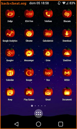 Halloween Pumpkins Icon Pack screenshot