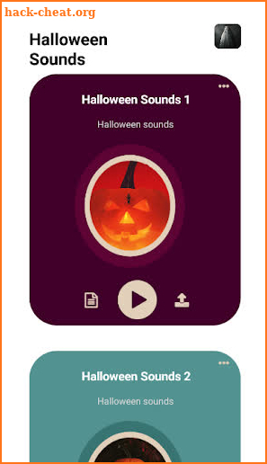 Halloween Scary Sounds - Spooky Halloween‏ screenshot