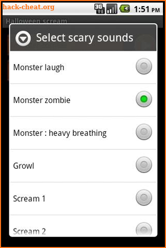 Halloween Scream Scary Sounds screenshot