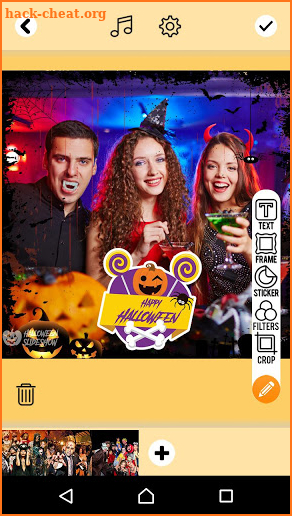 Halloween Slideshow Maker with Music screenshot