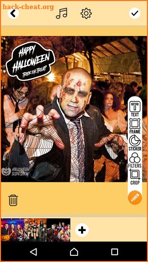 Halloween Slideshow Maker with Music screenshot