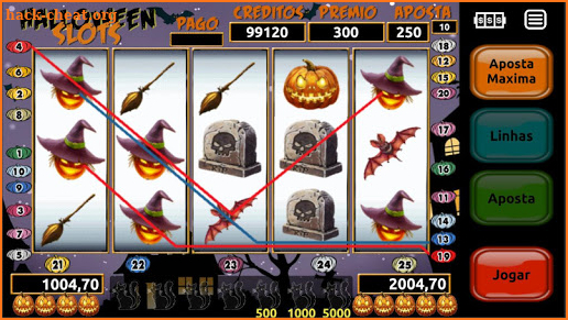 Halloween Slot Machine screenshot