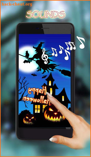 Halloween Sounds live wallpaper screenshot