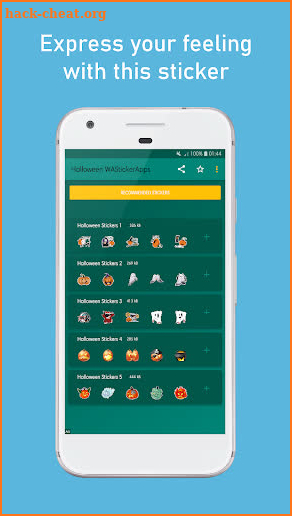 Halloween Stickers WAStickerApps screenshot