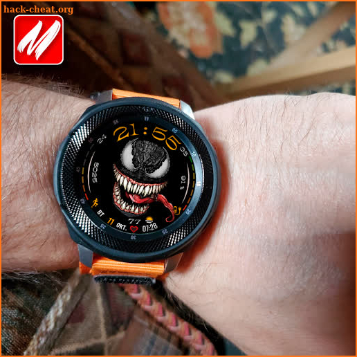 Halloween Venom Watch face screenshot