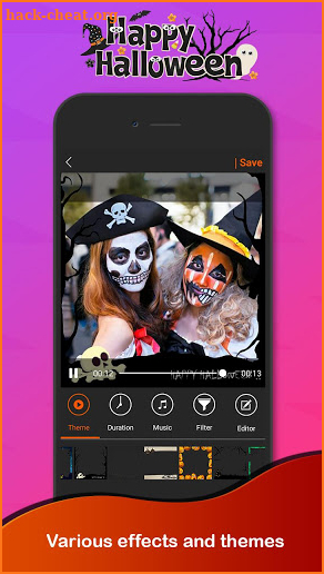 Halloween Video Maker screenshot