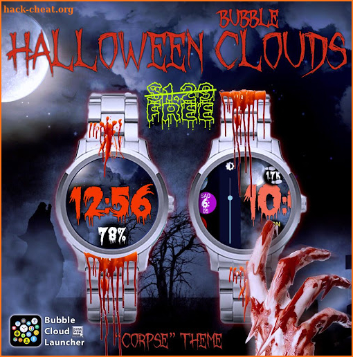 Halloween Watch Face Pack - Now Free screenshot