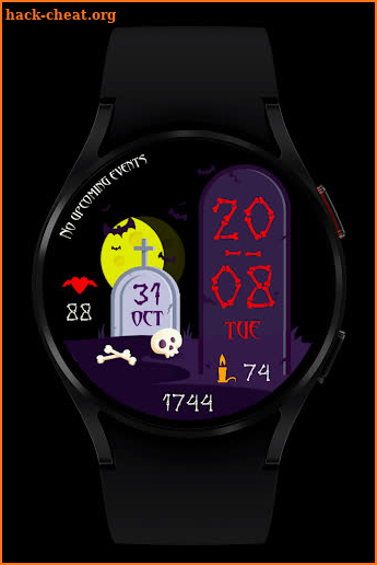 Halloween Watch Face Wear OS screenshot