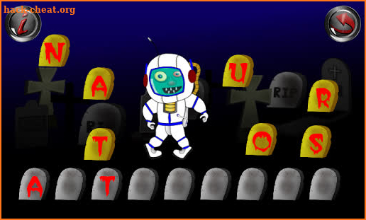 Halloween Zombie ABC Games screenshot